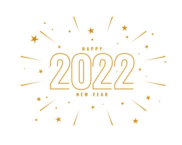 Meilleurs vœux pour l’année 2022 !