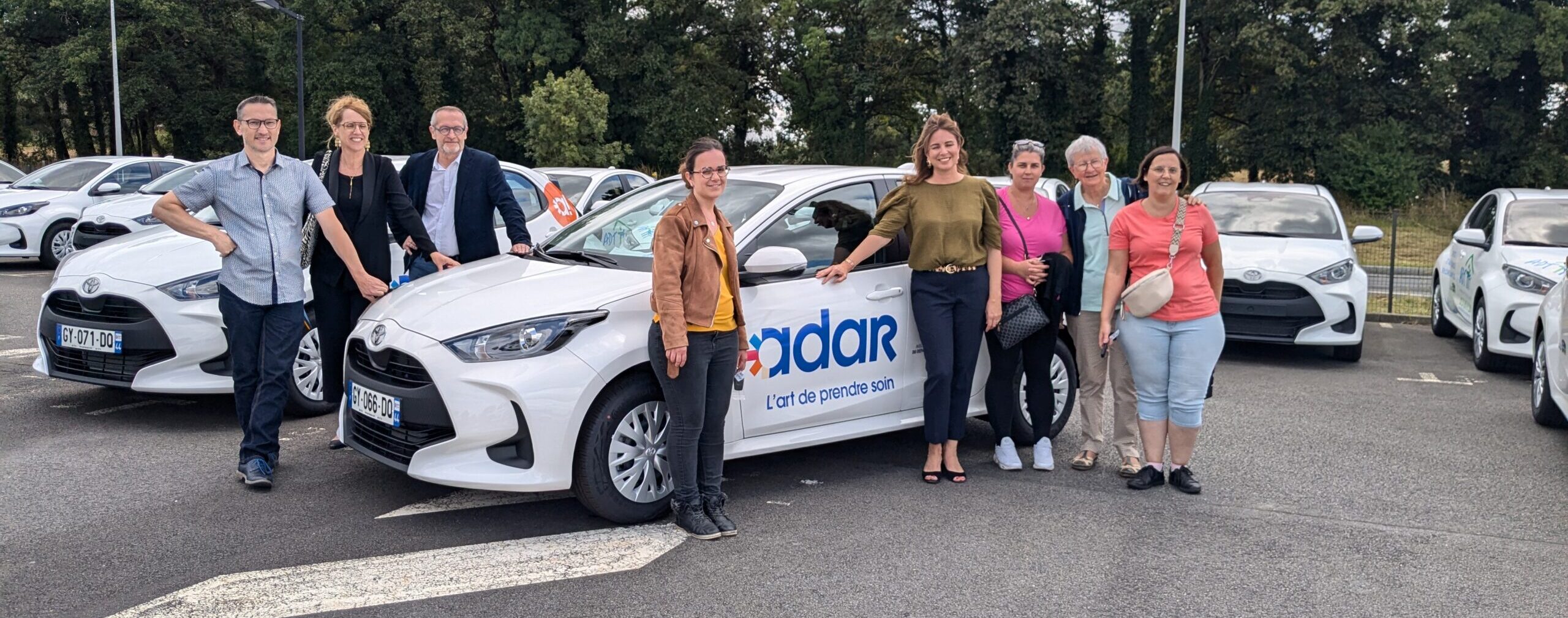 Une flotte automobile agrandie